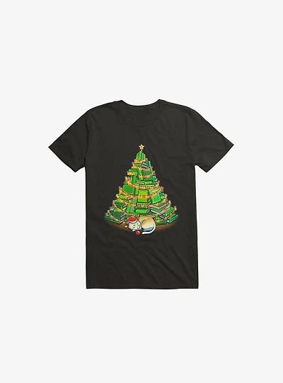 My Favorite Xmas Tree Black T-Shirt