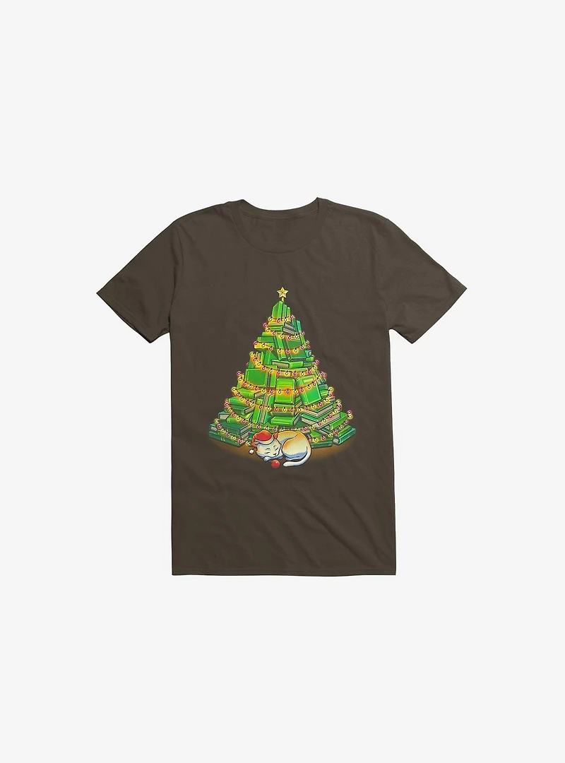 My Favorite Xmas Tree Brown T-Shirt