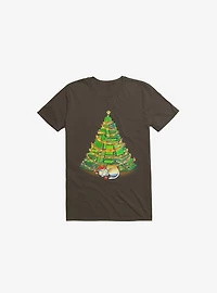 My Favorite Xmas Tree Brown T-Shirt