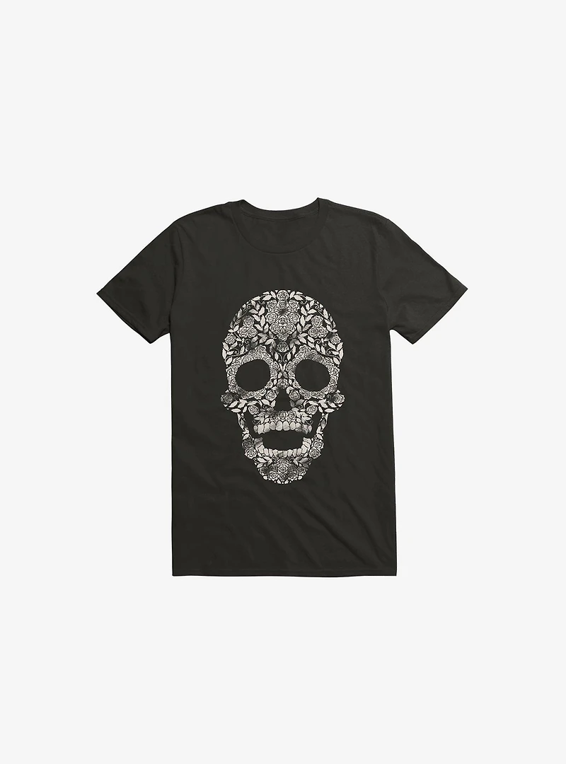 Feraenaturae Skull Black T-Shirt