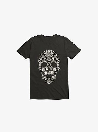 Feraenaturae Skull Black T-Shirt