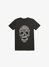 Feraenaturae Skull Black T-Shirt