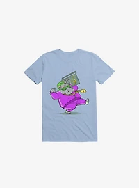 Hip Hop Hippo Light Blue T-Shirt