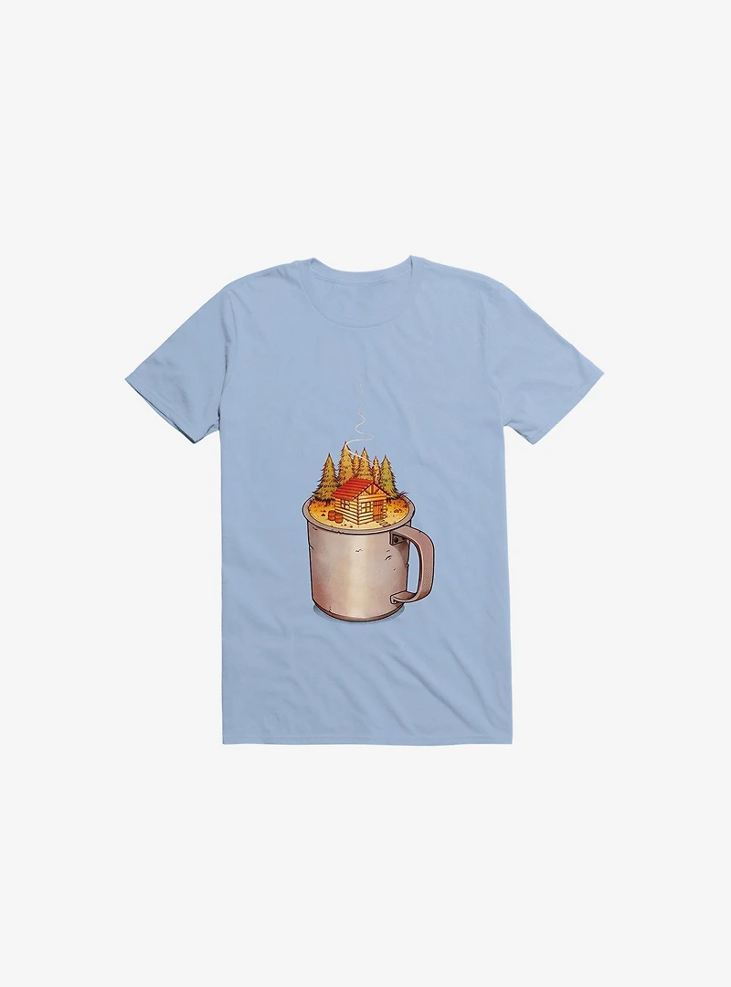 My Camp Of Tea Light Blue T-Shirt