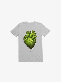 Cactus Heart Ice Grey T-Shirt