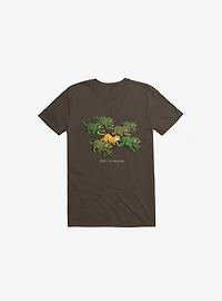 Jurassicats Brown T-Shirt