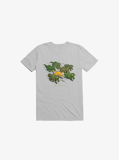 Jurassicats Ice Grey T-Shirt