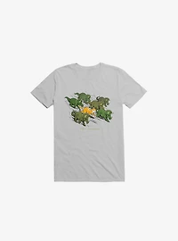 Jurassicats Ice Grey T-Shirt