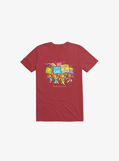 Lion Pride Red T-Shirt