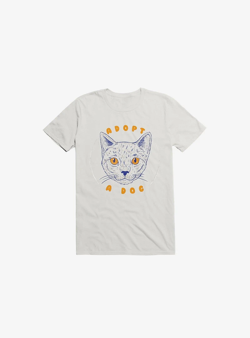 Adopt A Dog White T-Shirt