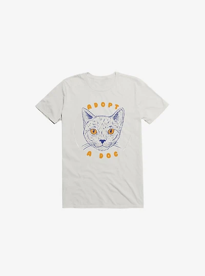 Adopt A Dog White T-Shirt