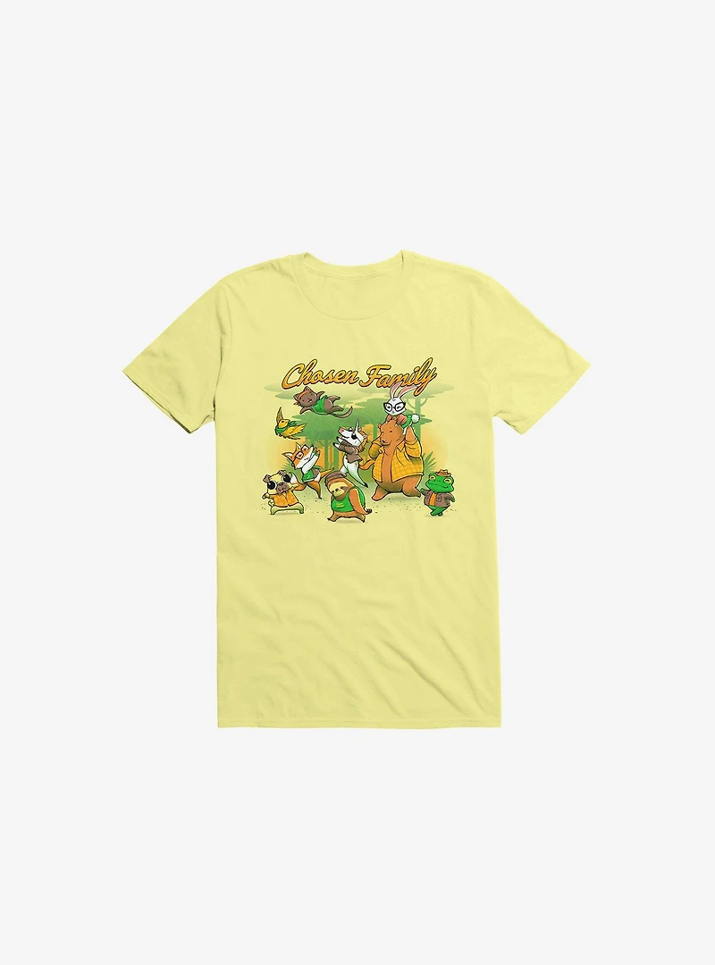 Chosen Family Corn Silk Yellow T-Shirt