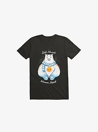Cold Hands, Warm Heart Black T-Shirt