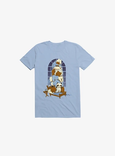 Good Night Bears Light Blue T-Shirt