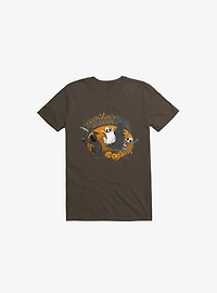 Goth Xmas Is Here Brown T-Shirt