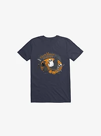 Goth Xmas Is Here Navy Blue T-Shirt
