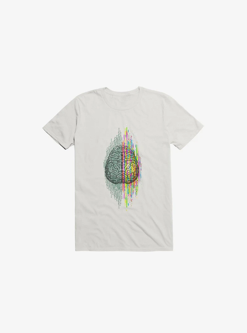 The Mind Brain Dichotomy White T-Shirt