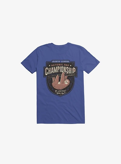 National Nap Championship T-Shirt