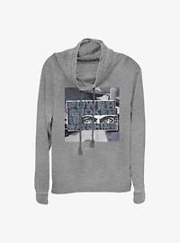 Marvel The Falcon And Winter Soldier Meaningful Symbols Cowlneck Long-Sleeve Girls Top