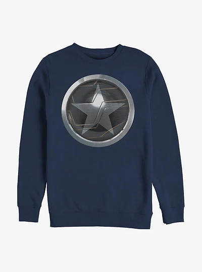 Marvel The Falcon And The Winter Soldier Falcon Logo Crew Sweatshirt