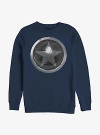 Marvel The Falcon And The Winter Soldier Falcon Logo Crew Sweatshirt