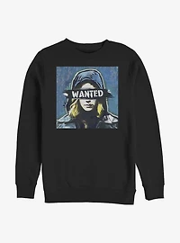 Marvel The Falcon And Winter Soldier Wanted Carter Crew Sweatshirt