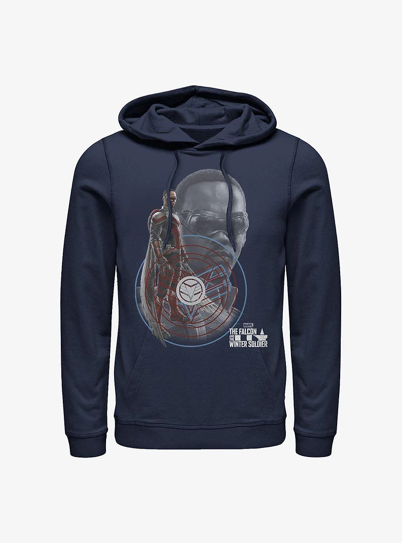 Marvel The Falcon And Winter Soldier Hero Hoodie