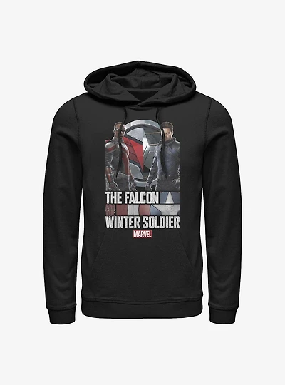 Marvel The Falcon And The Winter Soldier Falcon And Bucky Long-Sleeve T-Shirt