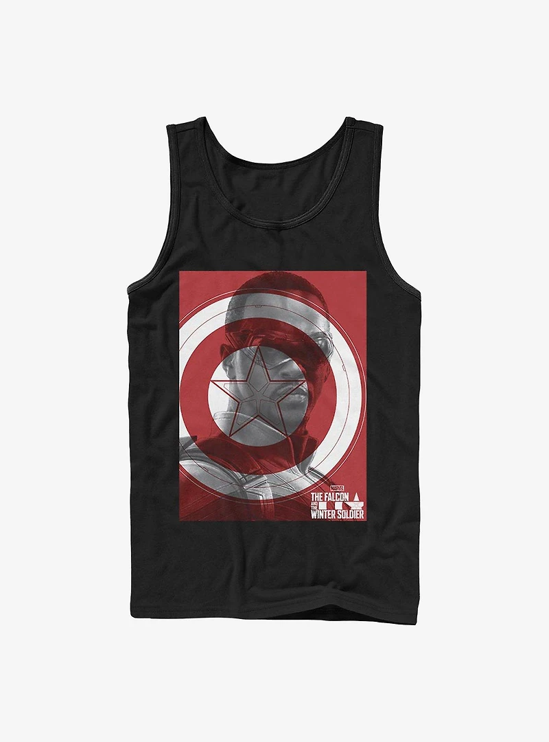 Marvel The Falcon And Winter Soldier Shield Tank