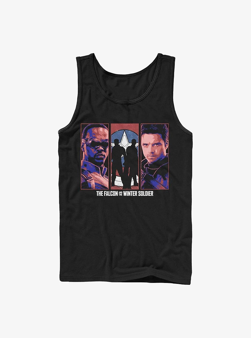 Marvel The Falcon And Winter Soldier Group Tank