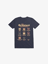 Greatest Bears: Insert Your Bear Navy Blue T-Shirt