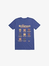 Greatest Bears: Insert Your Bear Royal Blue T-Shirt