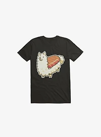 Alpaca Sushi Niguiri II Black T-Shirt