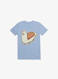 Alpaca Sushi Niguiri II Light Blue T-Shirt