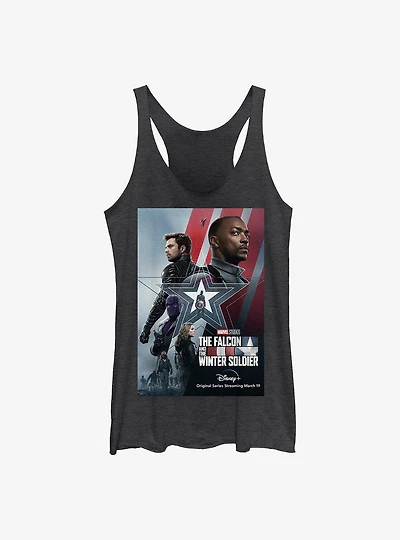 Marvel The Falcon And The Winter Soldier Poster Girls Tank