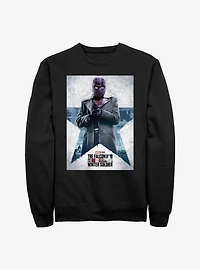 Marvel The Falcon And Winter Soldier Zemo Poster Crew Sweatshirt