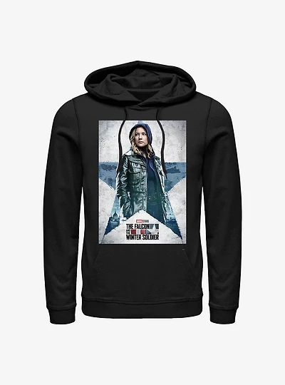 Marvel The Falcon And Winter Soldier Carter Poster Hoodie