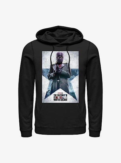 Marvel The Falcon And The Winter Soldier Zemo Poster Hoodie