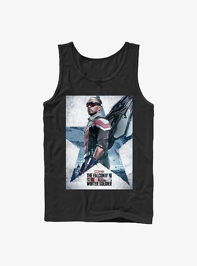 Marvel The Falcon And The Winter Soldier Falcon Poster Tank
