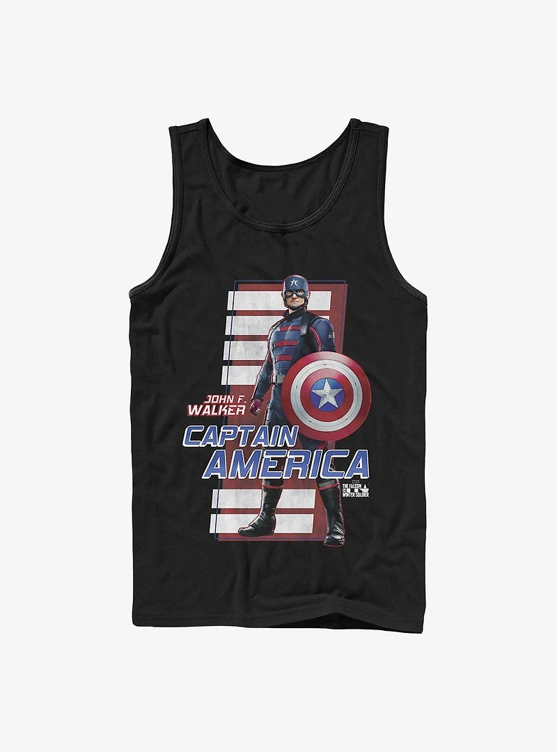 Marvel The Falcon And Winter Soldier John F. Walker Captain America Tank