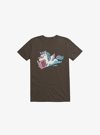 Be Realistic Brown T-Shirt