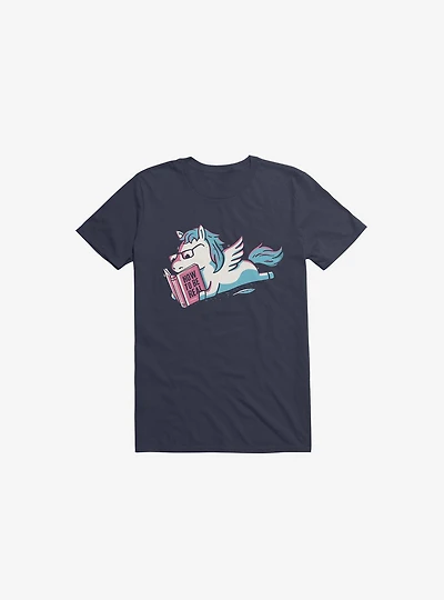 Be Realistic Navy Blue T-Shirt