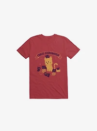 Chaos Coordinator Cat Red T-Shirt