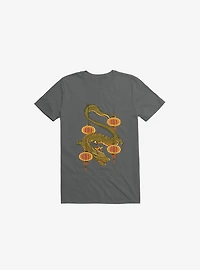 Dragon Fly Charcoal Grey T-Shirt