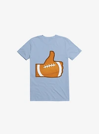 I Love Football 2.0 Light Blue T-Shirt