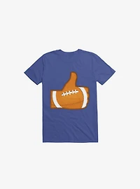 I Love Football 2.0 Royal Blue T-Shirt
