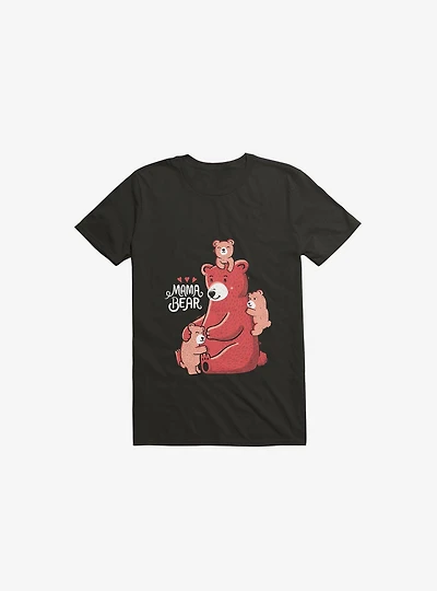 Mama Bear Black T-Shirt