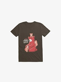 Mama Bear Brown T-Shirt