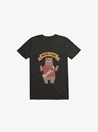 2nd Place Bear Black T-Shirt