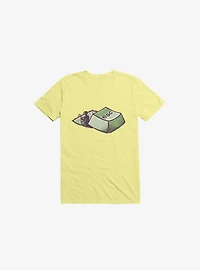 Introvert's Escape Corn Silk Yellow T-Shirt